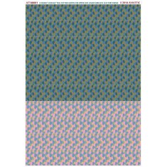 Decals for 1/48 Upper & Lower Surfaces 4 Colour Lozenge Full Pattern (Factory Fresh)