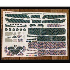 1/48 Fokker DVII 4 Colour "Lozenge" w/"Lozenge" Tapes for Eduard Kit