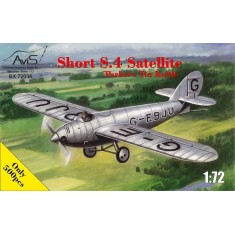 1/72 Short S.4 Satellite Parkers Tin Kettle 2-seat Monoplane