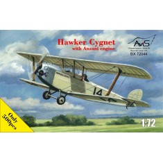 1/72 Hawker Cygnet Sesquiplane w/Anziani Engine