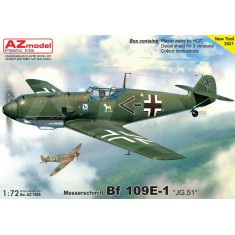 1/72 Messerschmitt Bf 109 E-1 ''JG.51''