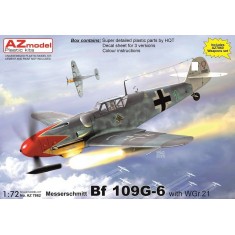 1/72 Messerschmitt Bf 109G-6 Fighter with WGr.21