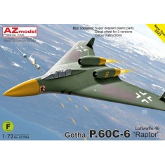 1/72 Gotha P.60C-6 ''Raptor'' Luftwaffe 1946 Fighter