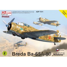 1/72 Breda Ba-65A-80 "Nibbio" In Italian service [Premium]