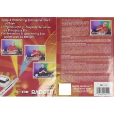 DVD - BADGER Aging & Weathering Techniques Start to Finish