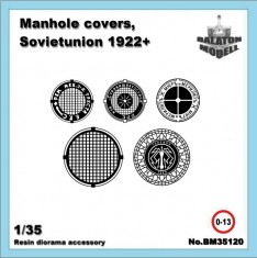 1/35 Manhole Covers 1922+