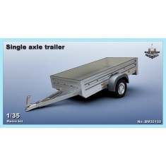 1/35 Single Axle Trailer