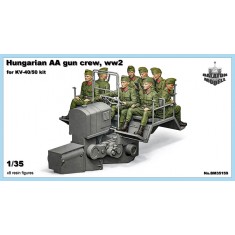 1/35 Hungarian KV-40/50 AA Gun Crew (8 figures)