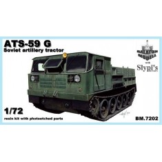 1/72 ATS-59G Artillery Tractor Resin kit (Length: 9cm)