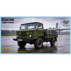 1/72 Gaz-66 4x4 Truck Resin kit (Length: 8cm)
