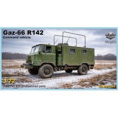 1/72 Gaz-66 R142 Command Vehicle Resin kit (Length: 8cm)
