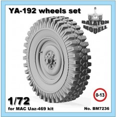 1/72 Ya-192 Wheels for MAC Uaz kit