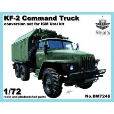 1/72 KF-2 Command Truck Conversion set for ICM Ural-4320 kit