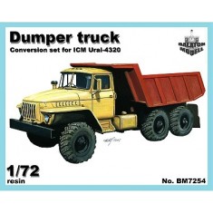 1/72 Dump Truck Conversion Set for ICM Ural-4320 kit