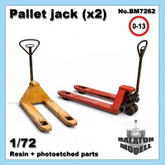 1/72 Pallet Jack (2pcs, Length: 2cm)