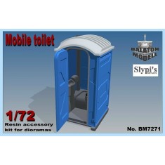 1/72 Mobile Toilet (Height: 3cm)