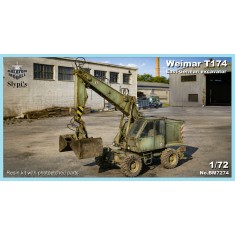 1/72 Weimar T174 Excavator Resin kit (Length: 8cm)