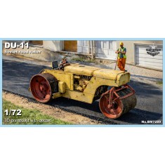 1/72 Soviet Du-11 Road Roller Resin kit (Length: 6cm)