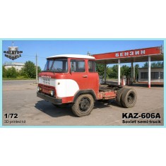 1/72 Soviet KAZ-606A Semi-Truck