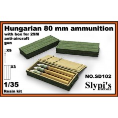 1/35 Hungarian 29M Bofors 8cm Ammunition Box