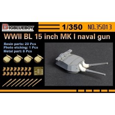1/350 WWII BL 15inch MK I Naval Main Gun