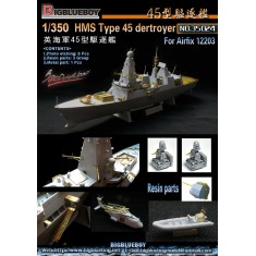 1/350 HMS Type 45 Destroyer Detail Set for Airfix kit #12203