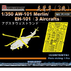 1/350 AW-101 Merlin/EH-101 (3 aircrafts)