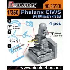 1/350 Phalanx CIWS (4pcs)