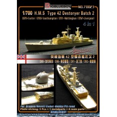 1/700 HMS Type 42 Destroyer Detail Set Batch Vol.2 for Dragon/Revell kits