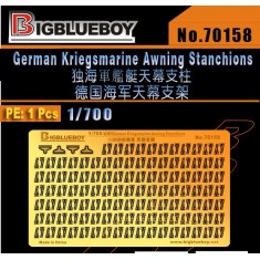 1/700 German Kriegsmarine Awning Stanchions