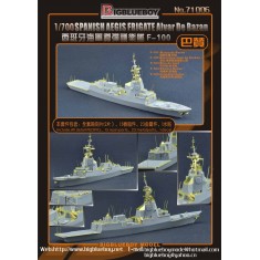 1/700 Spanish Aegis Frigate Alvaro De Bazan F-100