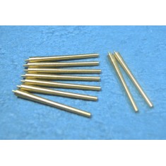 1/700 USN Mk 6 16" (406mm)/45 Gun Brass Barrels (9pcs)