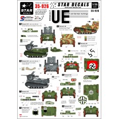 1/35 Renault UE. Decals (French and German Markings)