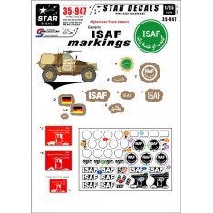 1/35 Generic ISAF Markings/Decals for Afghanistan PeaceKeepers