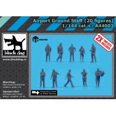 1/144 Airport Ground Staff (20 figures)