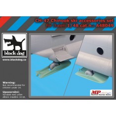 1/48 Boeing CH-47 Chinook Ski Accessories Set for Italeri kits