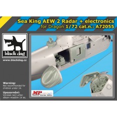 1/72 Sea King AEW 2 Helicopter Radar & Electronics for Dragon kits