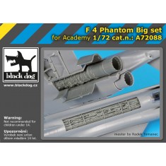 1/72 McDonnell Douglas F-4 Phantom Super Detail set for Academy kits