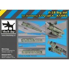 1/72 McDonnell Douglas F-18 Hornet Super Detail Set for Academy kits