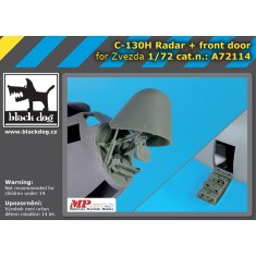 1/72 Lockheed C-130H Hercules Radar & Front Door for Zvezda kits