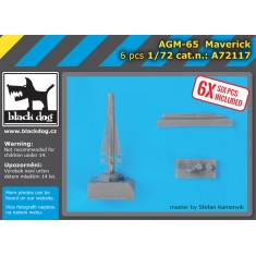 1/72 AGM -65 Maverick (6pcs)