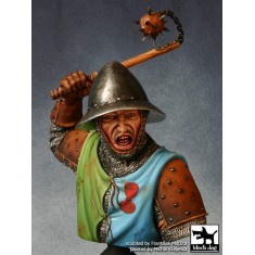 1/10 Medieval Knight w/Spiked Flail 1300-1450 Bust