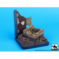 1/35 Destroyed Field Kitchen Diorama Base