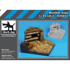 1/35 Bunker Diorama Base (Dimensions: 70 x 70mm)