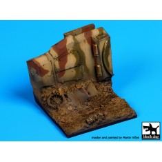 1/35 Destroyed SdKfz 250 Base (70mm x 70mm)