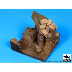 1/35 Destroyed Sherman Base (90mm x 80mm)