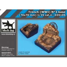 1/35 WWI Trench Base Vol. 3 (70mm x 70mm)