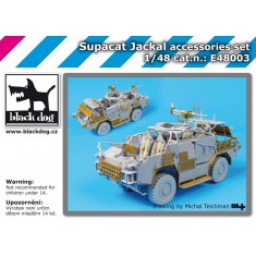 1/48 British Supacat Jackal MWMIK Armoured Wheeled Vehicle Accessories set
