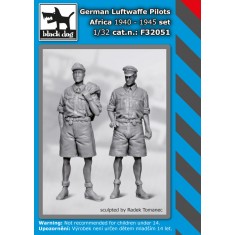 1/32 German Luftwaffe Pilots Set Africa 1940-1945