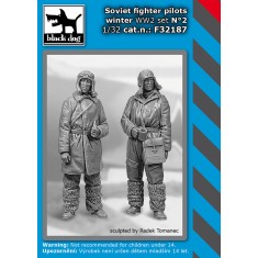 1/32 WWII Soviet Fighter Pilots Winter Vol.2 set (2 figures)